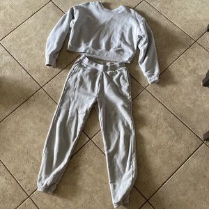 Girlfriend Collective recycled cotton/organic cotton sweatsuit
